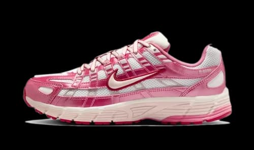 Nike P-6000 White Silt Red Peony (Women's)