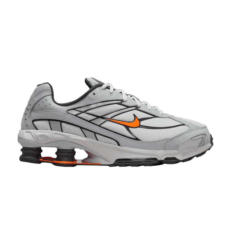 Nike Shox Ride 2 Light Smoke Grey Total Orange