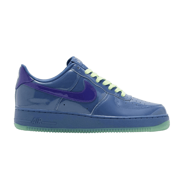 Nike Air Force 1 Low Patent Leather Mystic Navy Grape Ice