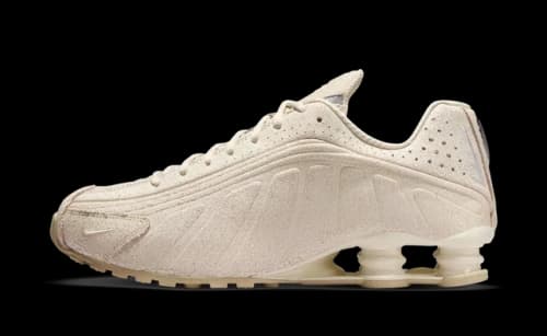 Nike Shox R4 Natural Distressed Leather
