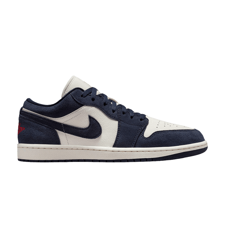 Jordan 1 Low SE Obsidian Suede