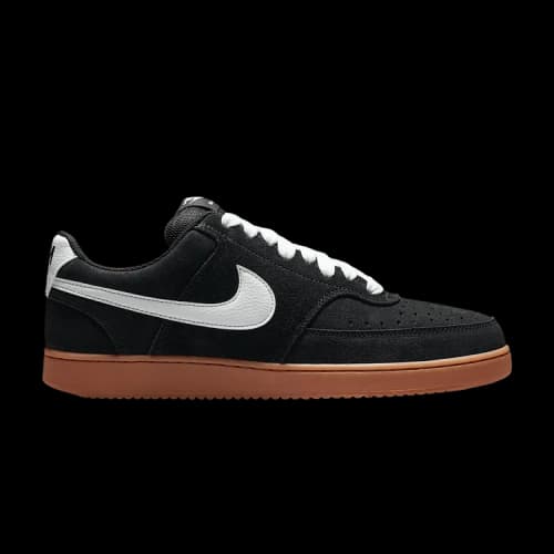 Nike Court Vision Low FL Black White Gum