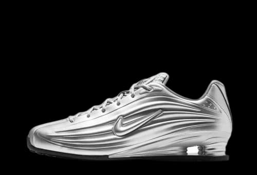 Nike Shox Z Metallic Silver Black (Women's)