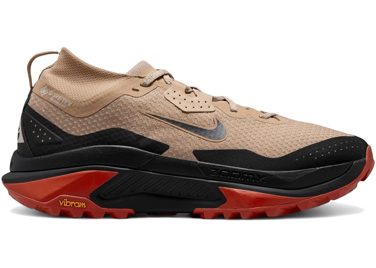 Nike ACG ZoomX Zegama Trail Gore-Tex Linen Light Crimson Orewood Brown