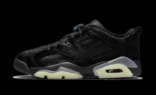 Jordan 6 Retro Low Blackout (Women's)