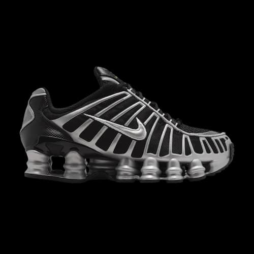 Nike Shox TL Black Volt Metallic Silver (GS)