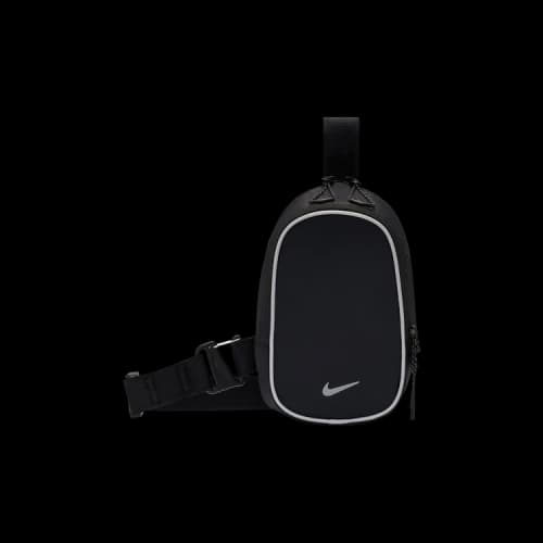 Nike Commute 1L Crossbody Bag 'Black Black Reflect Silver'