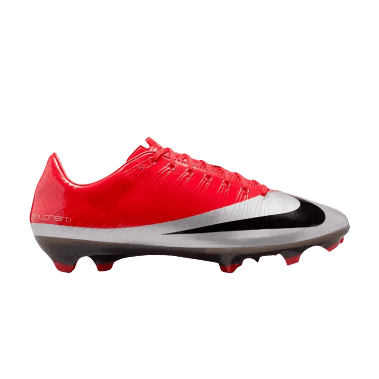 Nike Zoom Mercurial Vapor Superfly 1 RGN FG SE CR7 Max Orange Metallic Silver