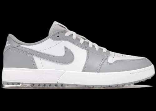 Jordan 1 Low Golf Spiked Wolf Grey White