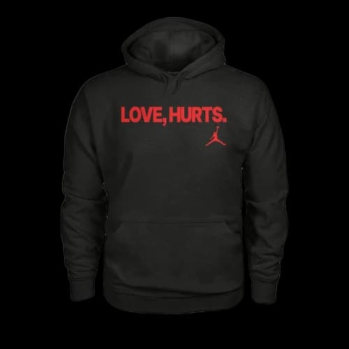 Nike Jordan Jalen Hurts Love Hurts Hoodie Black