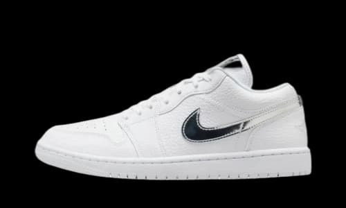 Jordan 1 Low SE White Metallic Silver (Women's)