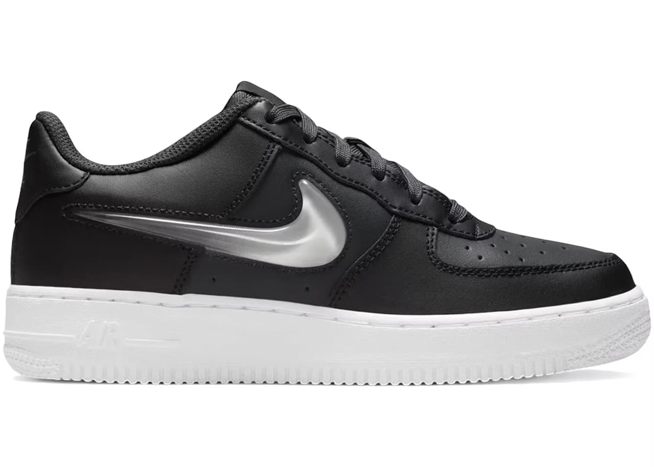 Nike Air Force 1 Low Dark Smoke Grey Black White (GS)