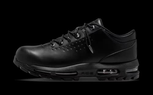 Nike Air Max Goadome Low SP Black Metallic Silver Pale Citron
