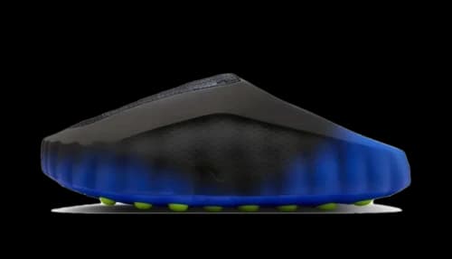 Nike Mind 001 Flyknit Slide Hyper Royal Black