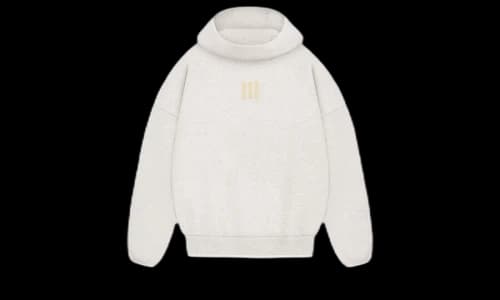 Fear of God Athletics Heavy Fleece Hoodie Oatmeal Heather