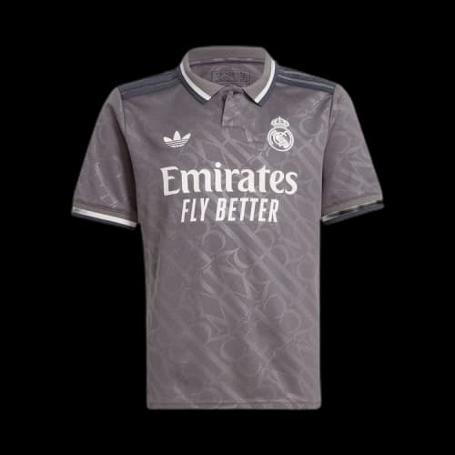 (GS) adidas Real Madrid 24/25 Third Jersey 'Grey'