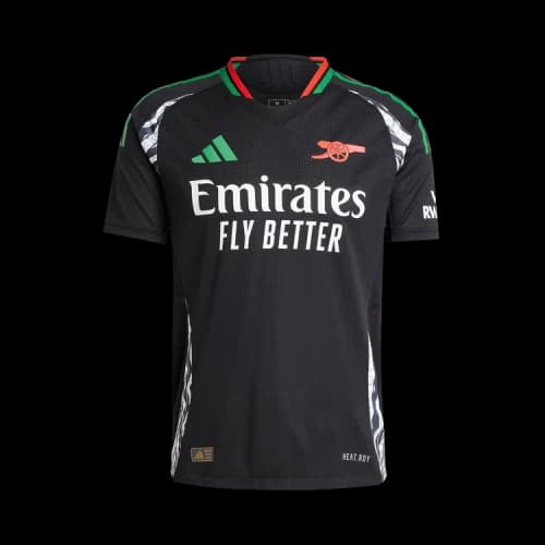 adidas Arsenal 24/25 Away Authentic Football Jersey Asia Sizing 'Black'