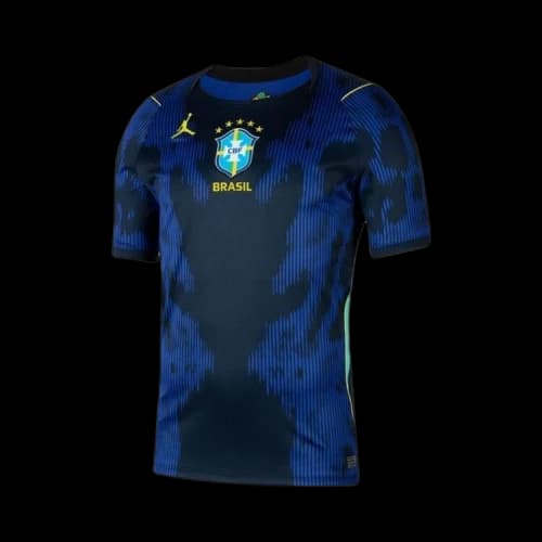 Nike Air Jordan x CBF Brazil Dri-Fit Stadium Away Jersey Old Royal/Black