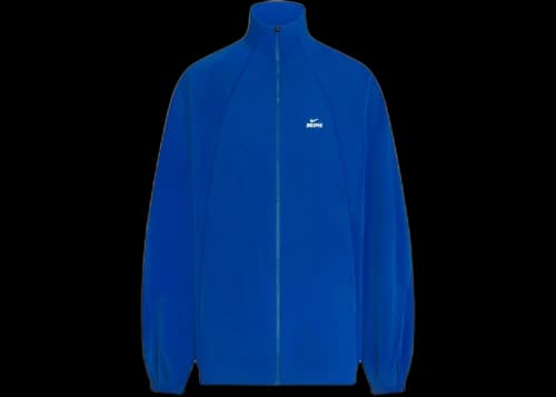 Nike x SKIMS Stretch Nylon Oversized Track Jacket Cobalt