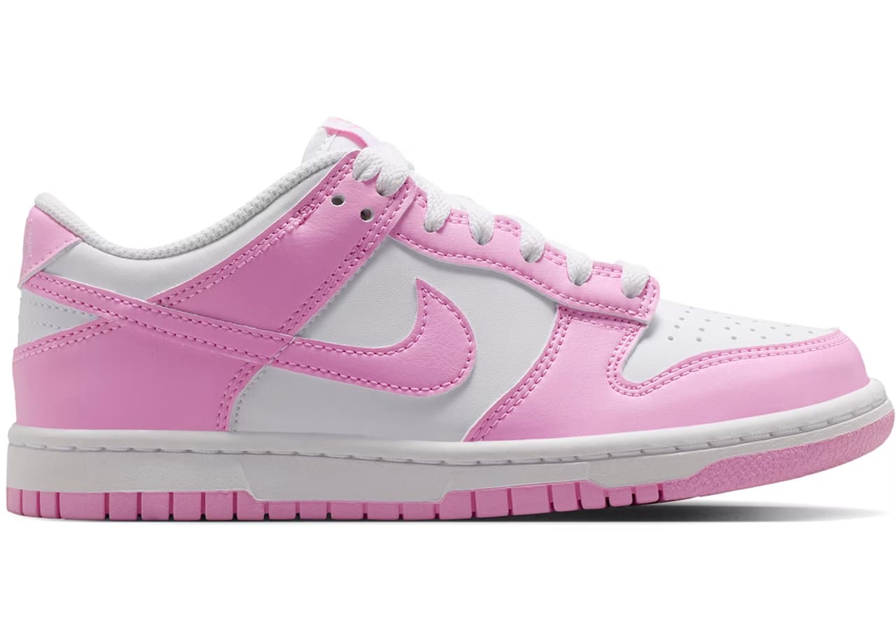 Nike Dunk Low White Pink Rise (GS)