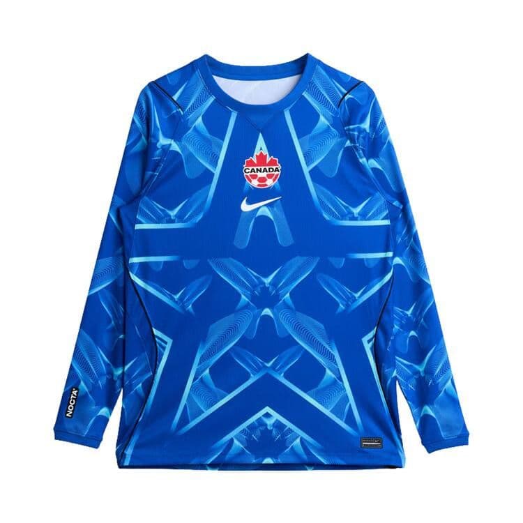 Nike x NOCTA Canada X2 World Cup 2026 Soccer Borealist L/S Goalkeeper Jersey Black