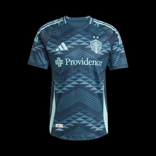 adidas Seattle Sounders FC 25/26 Away Authentic Jersey Aurora Ink