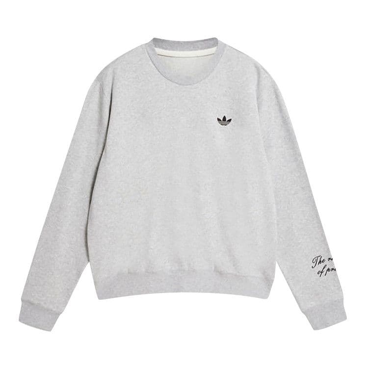 adidas x Wales Bonner L/S Crew Sweatshirt Heather Grey