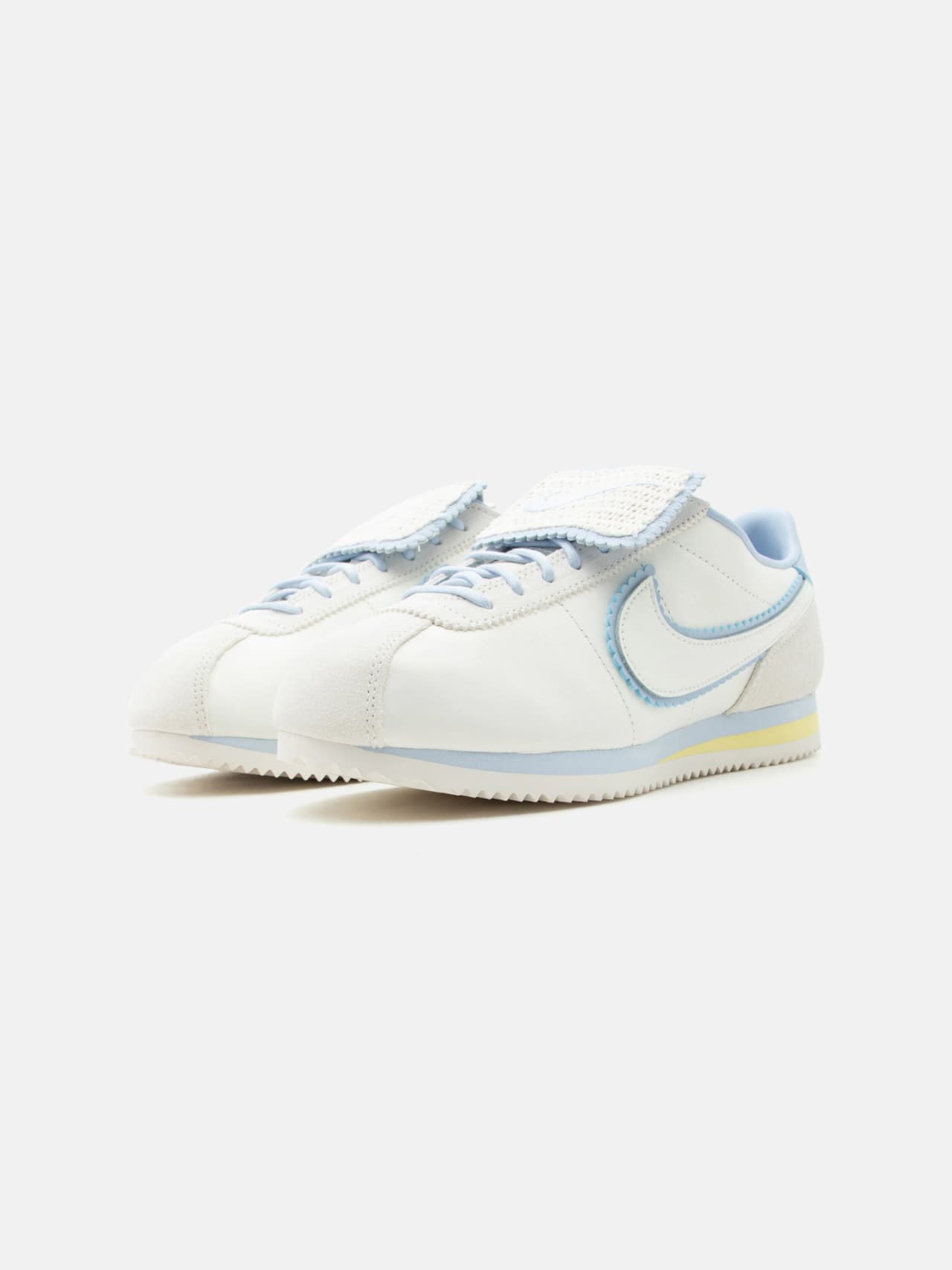 Nike Cortez 'Sail Soft Yellow Hydrogen Blue' (Women's)