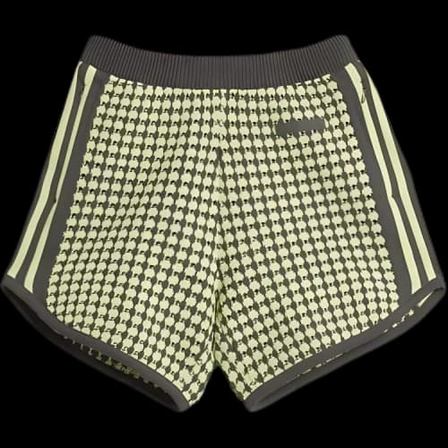 adidas x Wales Bonner Knit Shorts Semi Frozen Yellow/Night Brown