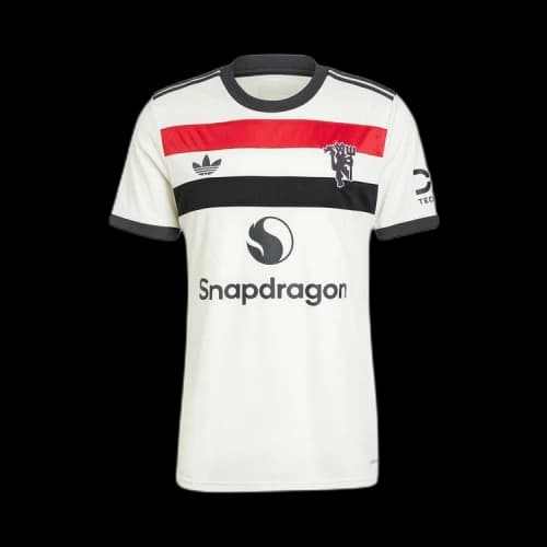 adidas Manchester United 24/25 Third Jersey 'White Red'