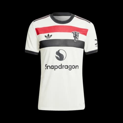 adidas Manchester United 24/25 Third Authentic Jersey 'White Red'