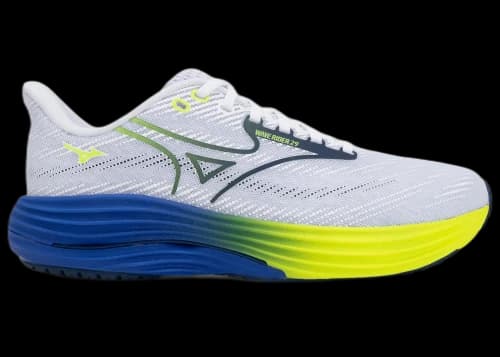 Mizuno Wave Rider 29 Estate Blue White Lighning Yellow
