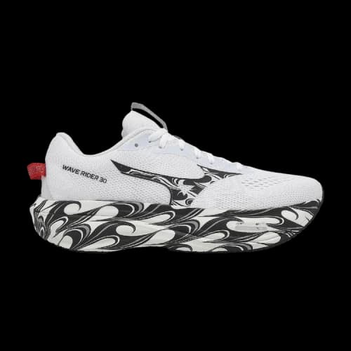 Mizuno Wave Rider 30 'White Black'