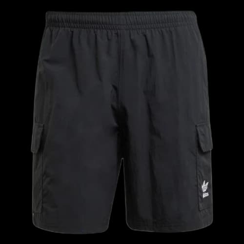 adidas Trefoil Essentials Woven Cargo Shorts Black