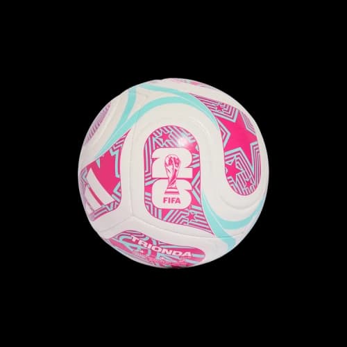 adidas FIFA World Cup 2026 Trionda Club Ball White/Flash Aqua/Shock Pink