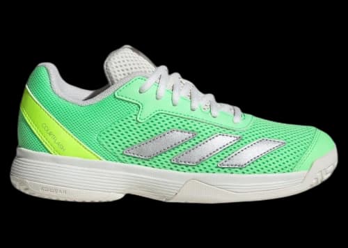 adidas Courtflash Pure Teal Silver Metallic Lucid Lemon (GS)