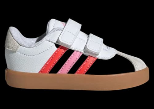 adidas VL Court 3.0 Cloud White Bright Red Bliss Pink (TD)