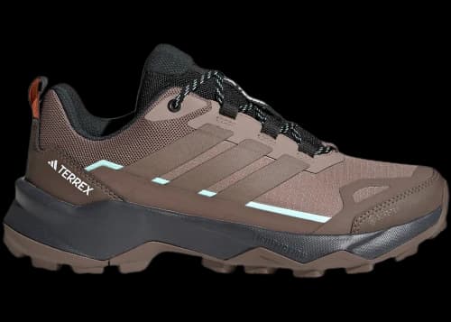 adidas Terrex Skychaser AX5 Gore-Tex Trace Brown Earth Strata Semi Impact Orange (Women's)