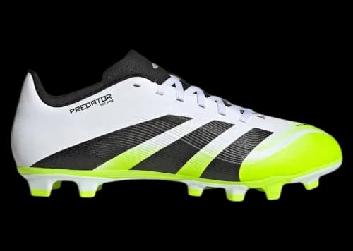 adidas Predator Club FG/MG Cloud White Core Black Lucid Lemon