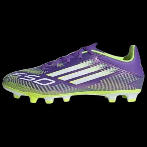 adidas F50 Club FG/MG Purple Rush Cloud White Lucid Lemon