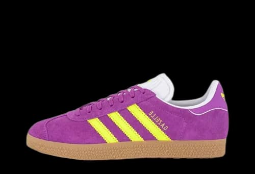 adidas Gazelle Purple Burst Solar Yellow (Women's)