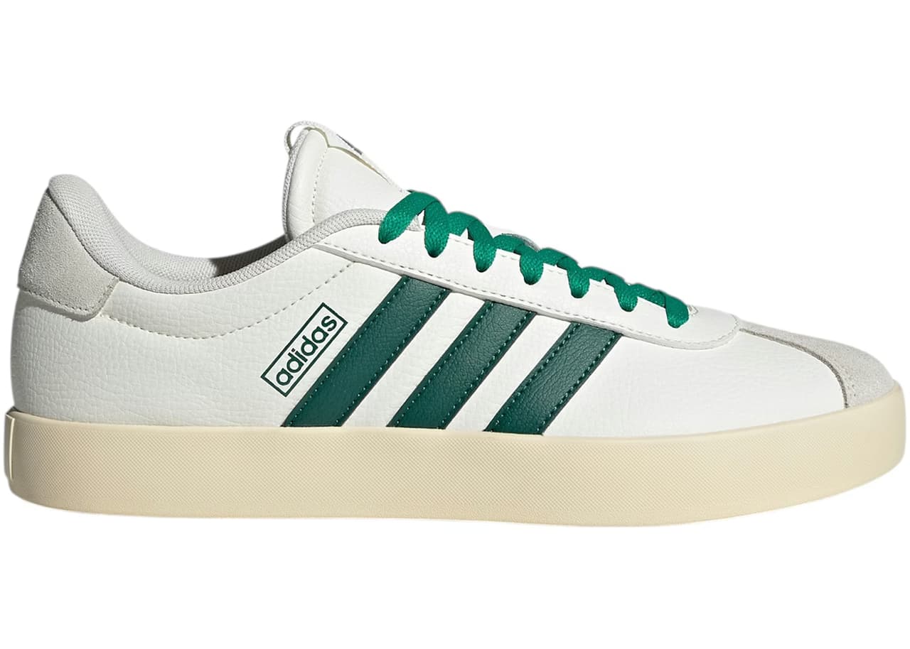 adidas VL Court 3.0 White Collegiate Green Court Green