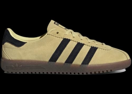 adidas Bermuda Powder Yellow Black (Women's)