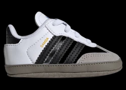 adidas Samba White Black Clear Granite (Infant)