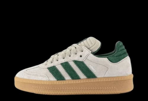 adidas Samba XLG Putty Grey Collegiate Green