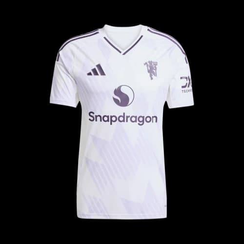 adidas 25/26 Away Jersey Manchester United White