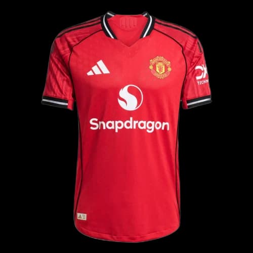 adidas 25/26 Home Authentic Jersey Manchester United Mufc Red