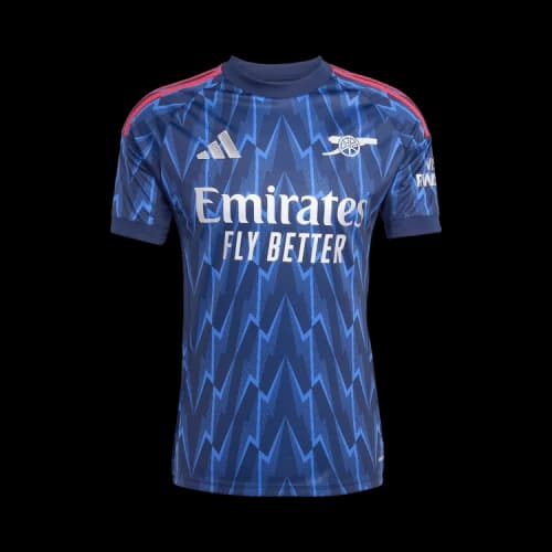 adidas Arsenal 25/26 Away Jersey Night Indigo Grey Two