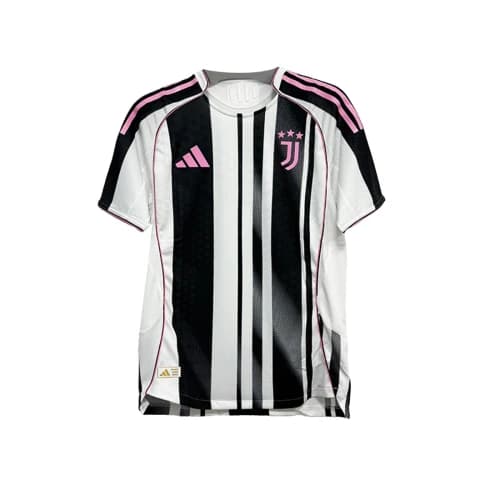 adidas Juventus 25/26 Home Authentic Jersey 'White Black'