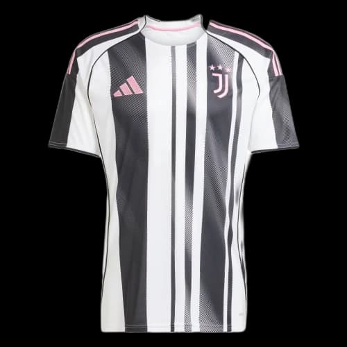 adidas Juventus 25/26 Home Jersey White Black